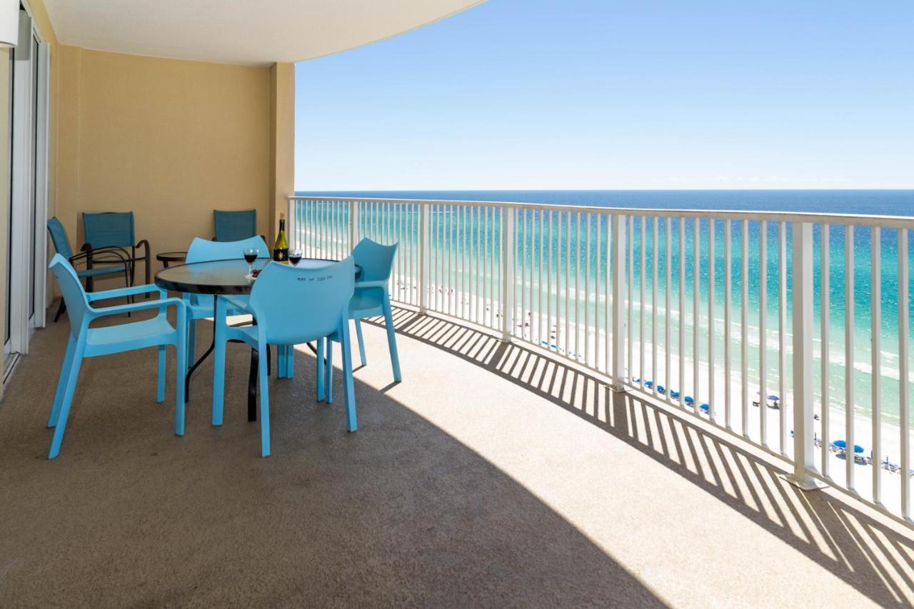 Beachfront! Master On Gulf No Resort Fees! Panama City Beach Luaran gambar