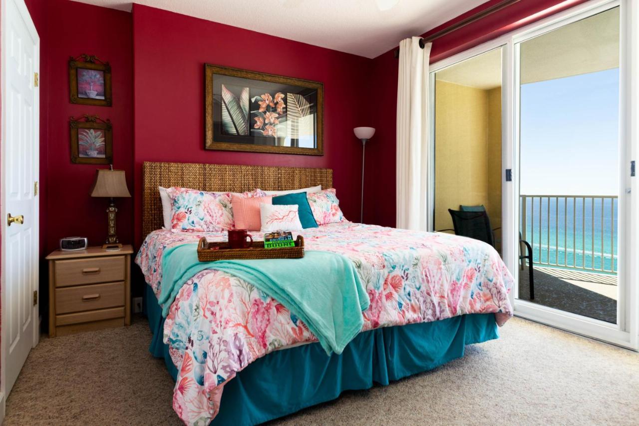 Beachfront! Master On Gulf No Resort Fees! Panama City Beach Luaran gambar